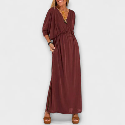 lani california maxi dress Lani Maire Maxi Dress Brown